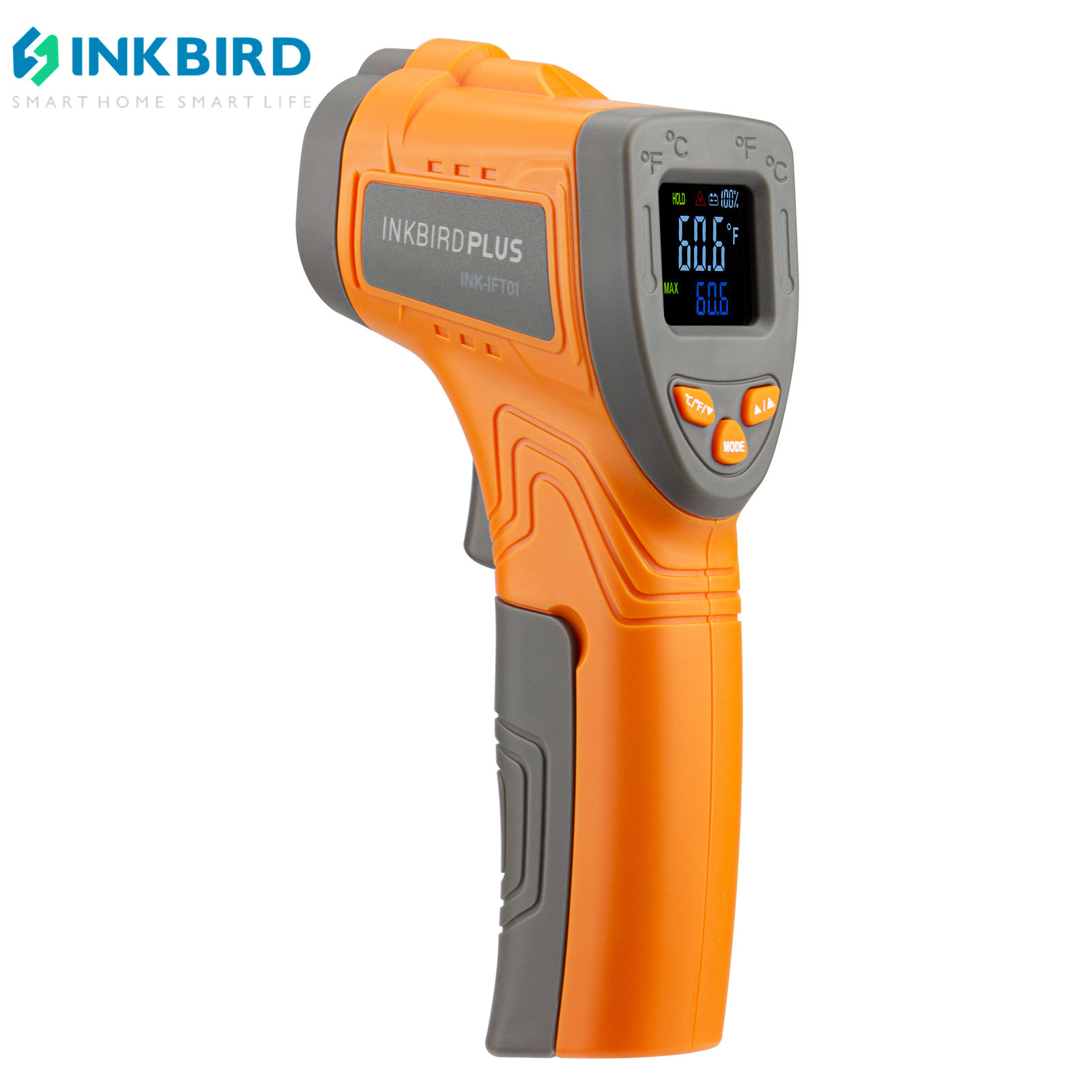 Industrial Infrared Laser - Inkbird Laser Infrarot Thermometer INK-IFT01 Nicht-Kontaktieren