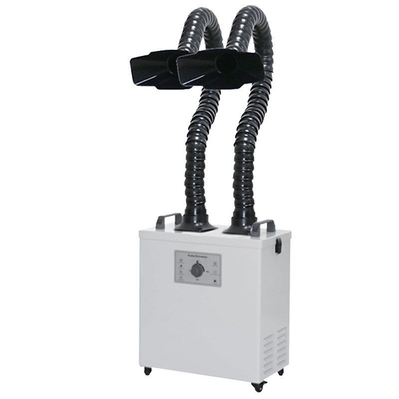 Industrial Laser Solder Iron - Industrieller Rauchfilter Kleiner Desktop-Lötrauchabsauger Lasermarkierungs-Kollektor Lötkolben-Filter