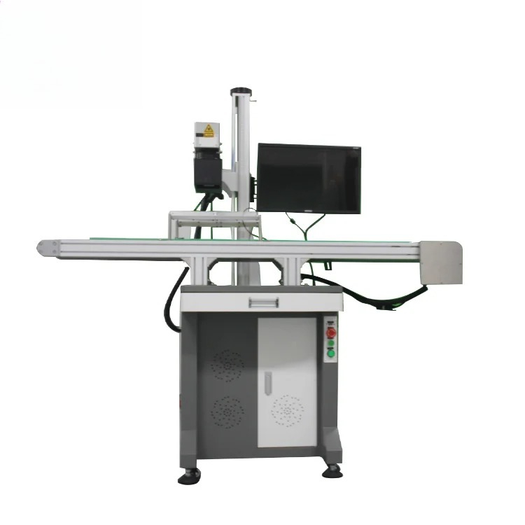Industrial Uv Laser - Industrielle UV-Laserbeschriftungsdruckmaschine mit automatischer visueller Positionierungssystem