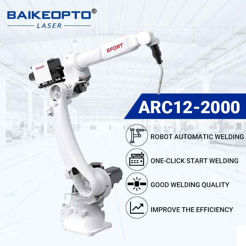 Industrial Laser Welding - 3000W Laser-Schweißroboterarm 6-Achsen Industrieroboter Hohe Präzision