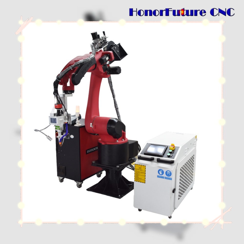 Industrial Laser Welding Machine Youtube - Schweißroboter-Arm-Lasermaschine für industrielle Robotik, 6-Achsen-Maschine zum