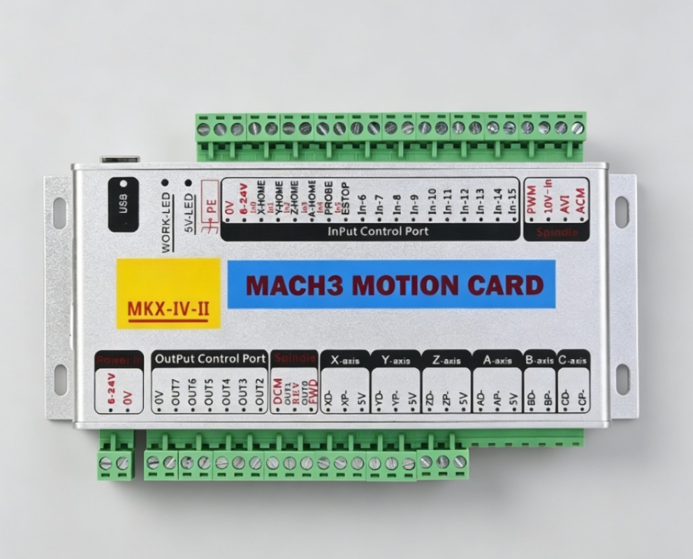 Breakout Board Mach3 - MK4-IV 4-Achsen USB-Bewegungskarte 2MHz Mach3 CNC