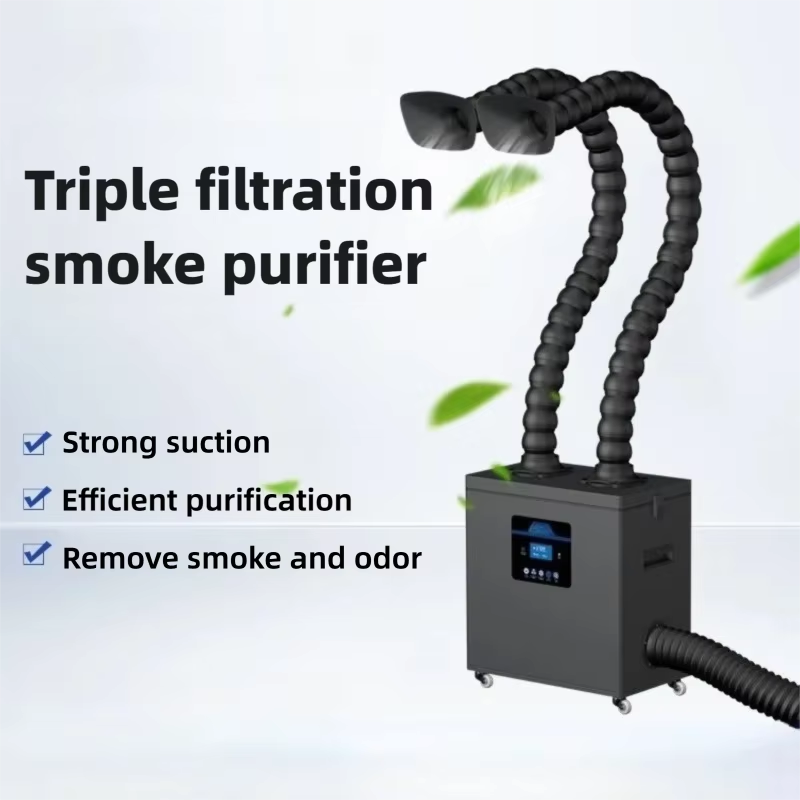 Industrial Laser Fume Extractor - Industrieller Lötdampf-Absauger Hocheffizienter Rauchfilter für Schweißen