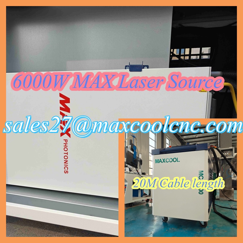 Industrial Laser Paint Remover - MAXCOOL Industrieller Faserlaserreiniger 6000 W für