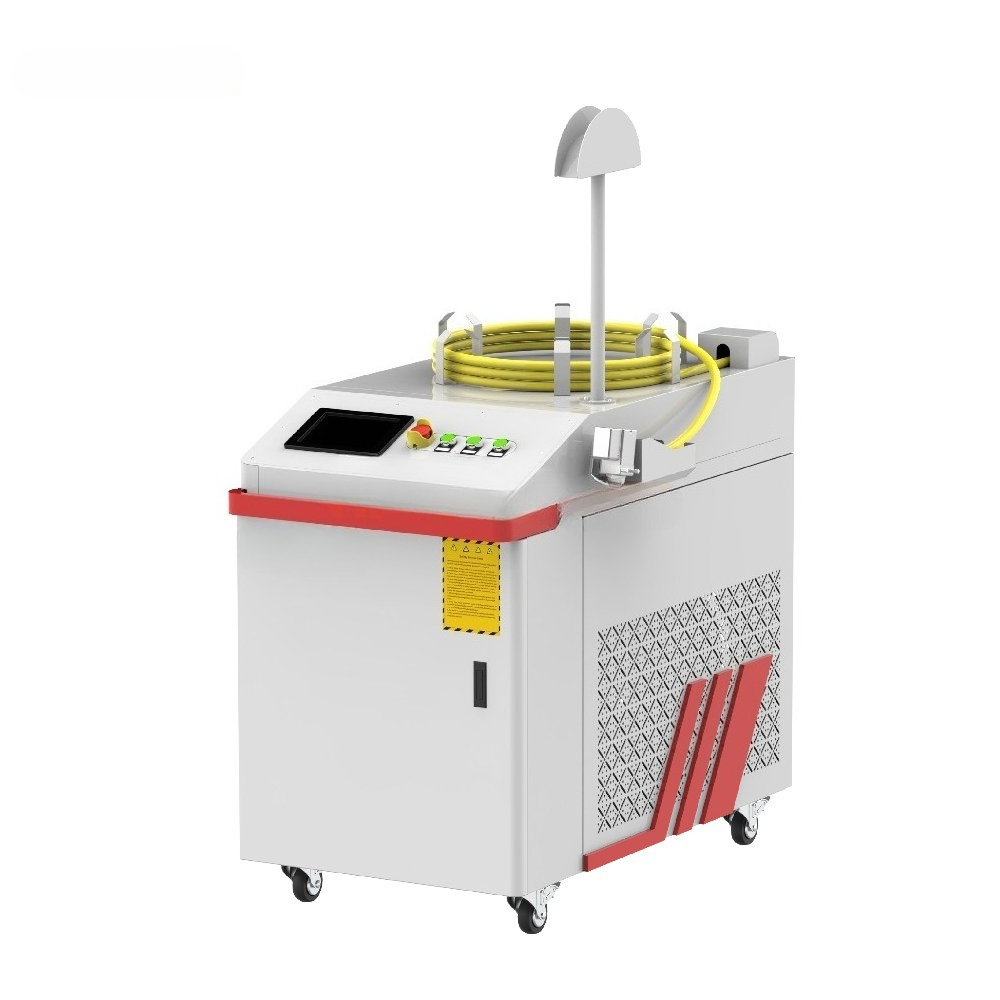 Industrial Laser Paint Remover - 3000W Kontinuierliches Faserlaser-Reinigungssystem für Metall: Entfernung