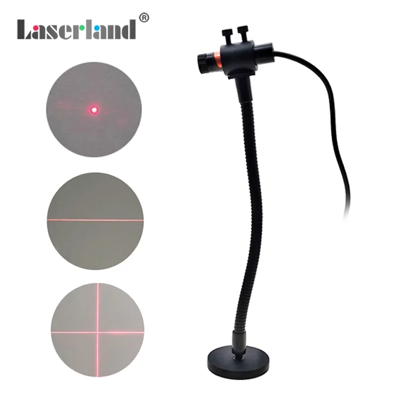 Industrial Laser Welding - Nähzubehör Quilt-Nähführung Laser-Positionierungslinie Kreuzhaar-Modul mit Magnetfuß