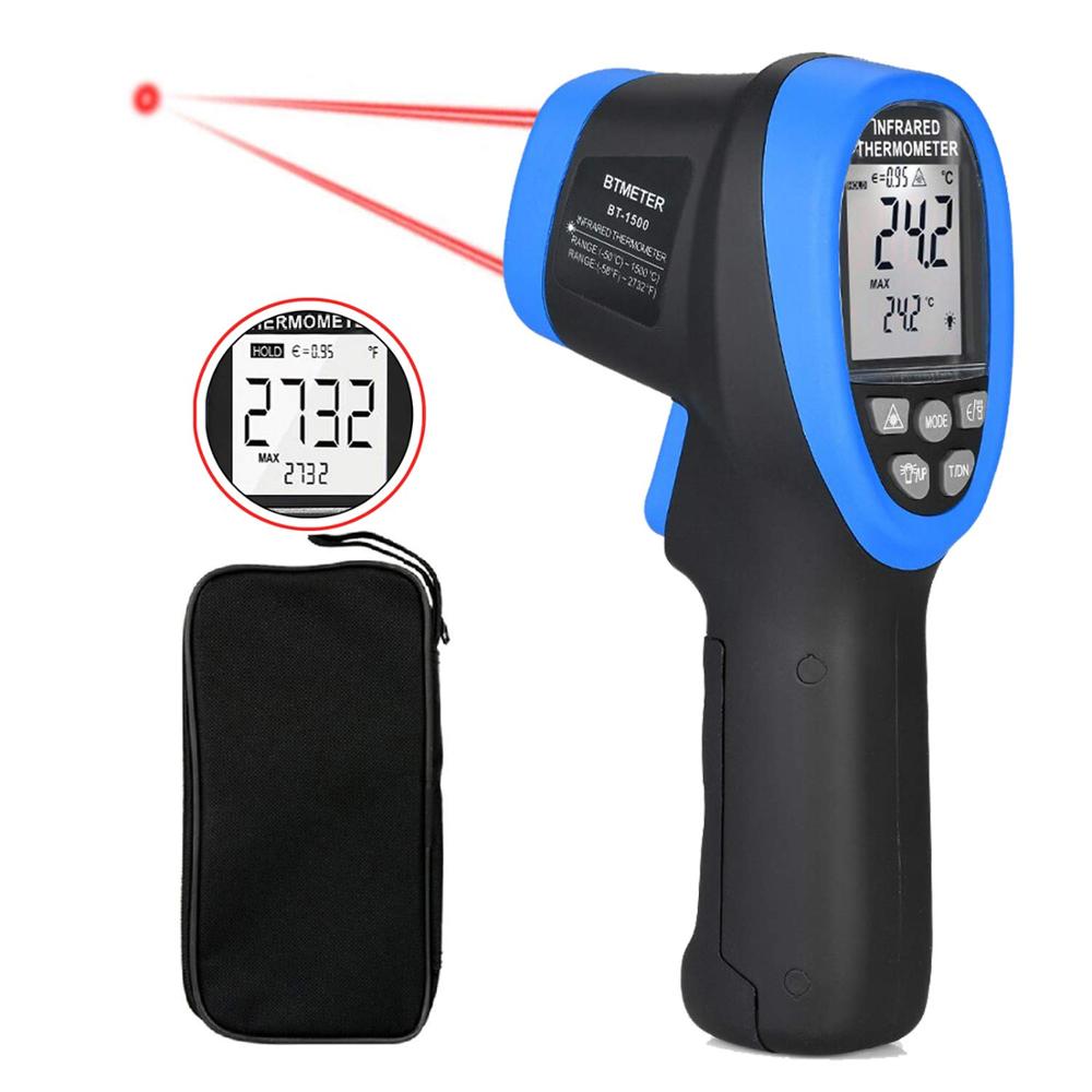-50 ℃ bis 1500 ℃ Laser thermom – Industrial Laser Temperature Gun Bewertung und Preis