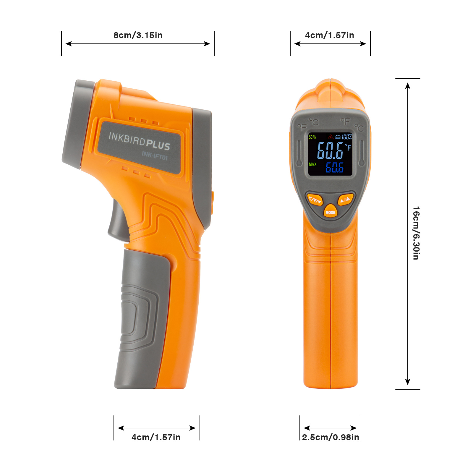 Inkbird Laser Infrarot Thermom – Industrial Infrared Laser Bewertung und Preis