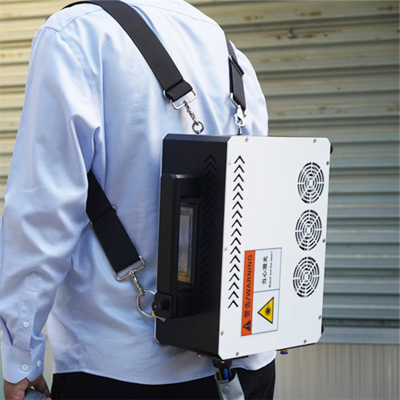 Tragbarer Rucksack-Laserreinig – Industrial Laser Machine Price Bewertung und Preis