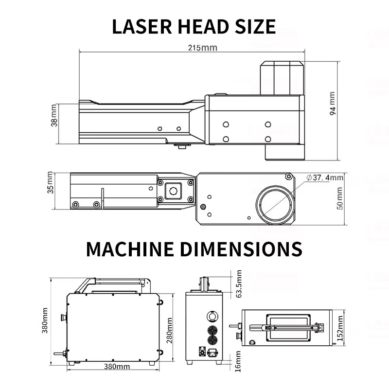 Tragbarer Rucksack-Laserreinig – Industrial Laser Machine Price Bewertung und Preis