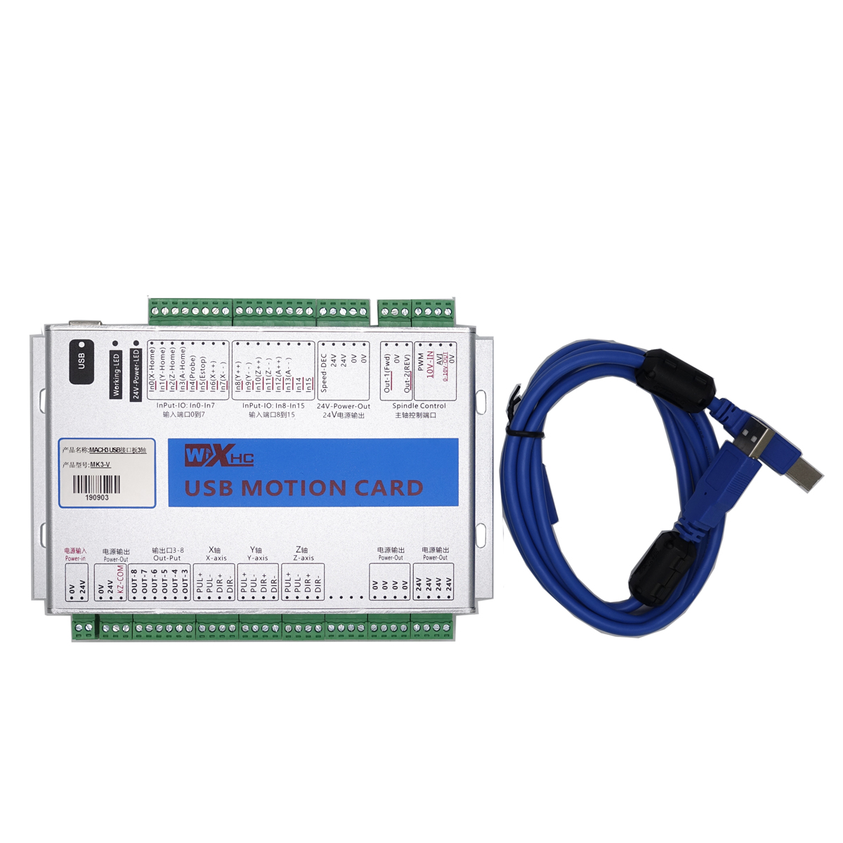 Xhc mach3 MKX-V 3 4 6 achsen u – Breakout Board Mach3 Bewertung und Preis