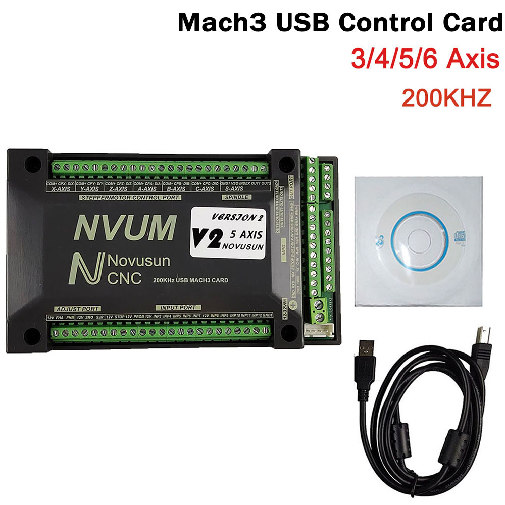NVUM Mach3 USB-Karte 200 kHz C – Breakout Board Mach3 Bewertung und Preis