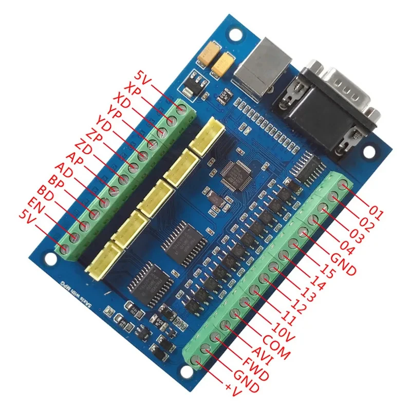 CNC MACH3 USB 5 Achsen 100 KHz – Breakout Board Mach3 Bewertung und Preis