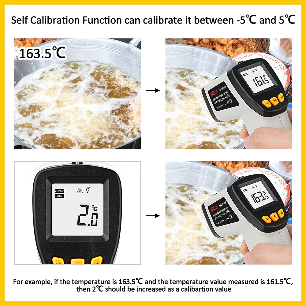 XRCLIF Infrarot-Thermometer, b – Industrial Infrared Laser Bewertung und Preis