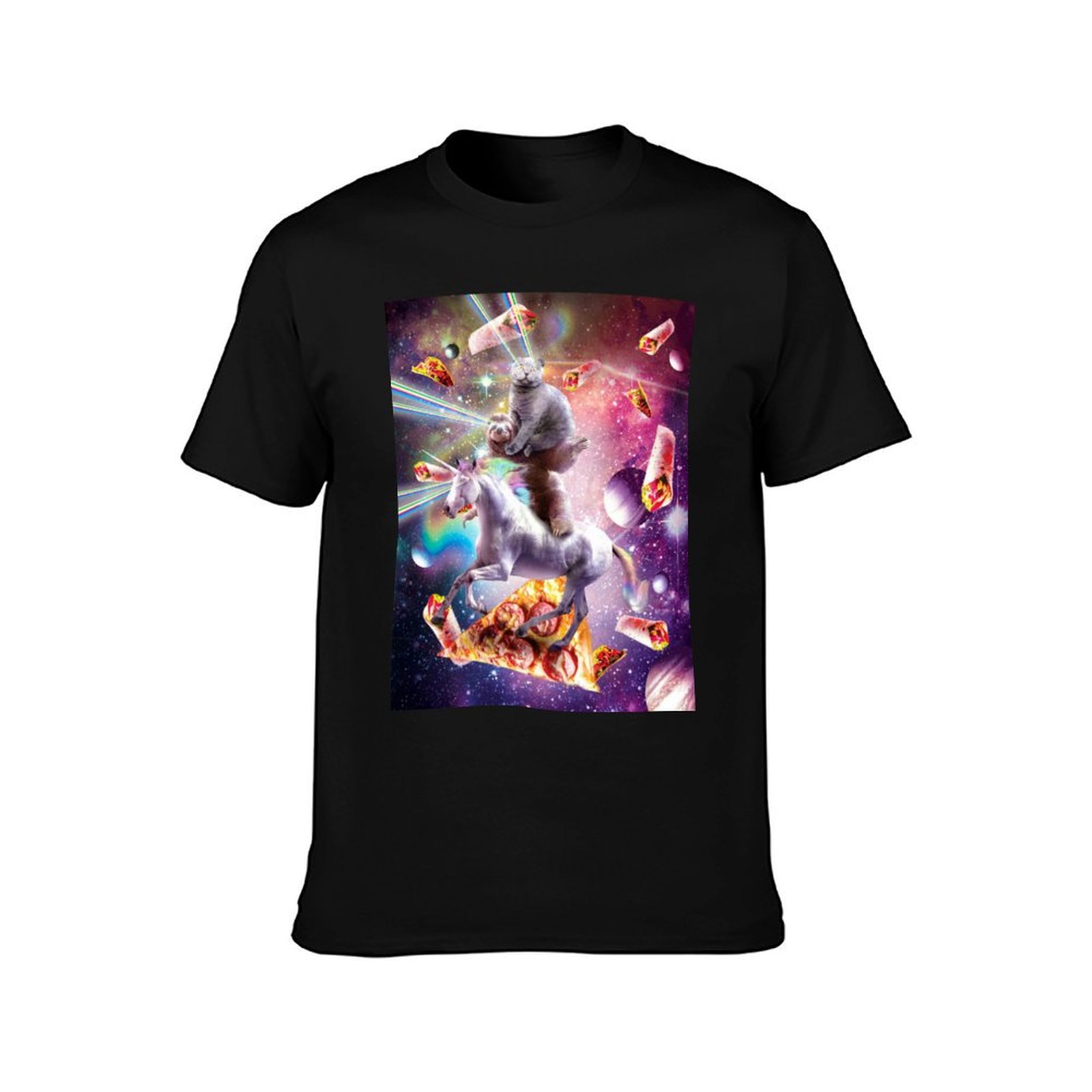 Laser Eyes Space Cat On Sloth  – Industrial Laser Printing Bewertung und Preis