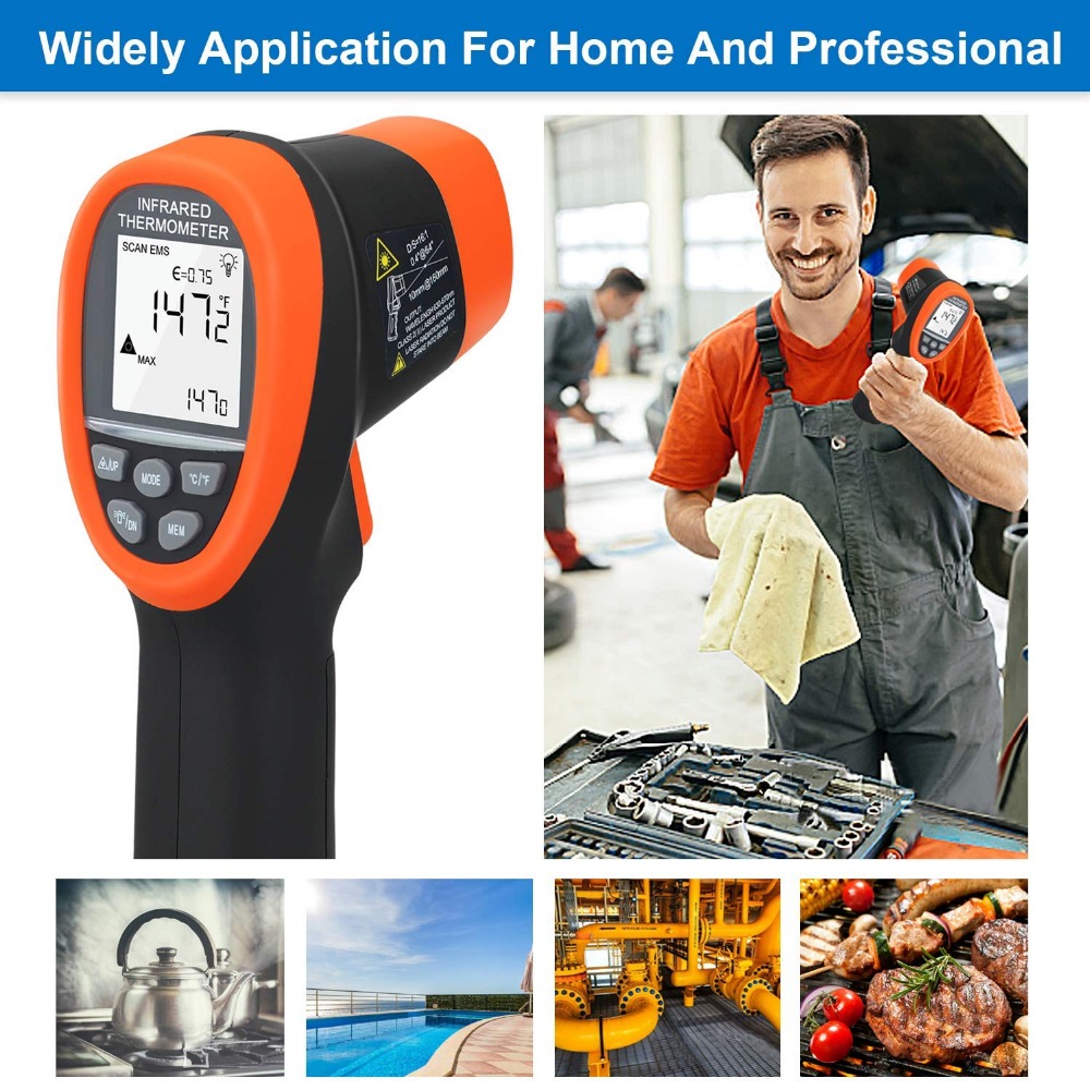 BTMETER Digitales Pyrometer Be – Industrial Laser Temperature Gun Bewertung und Preis