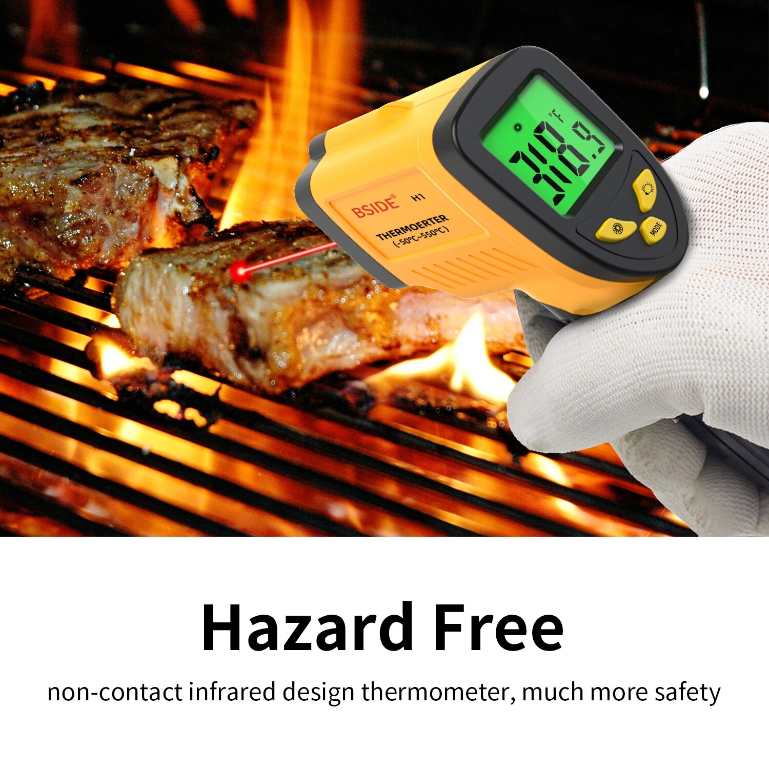 Digitales Infrarot-Thermometer – Industrial Infrared Laser Bewertung und Preis