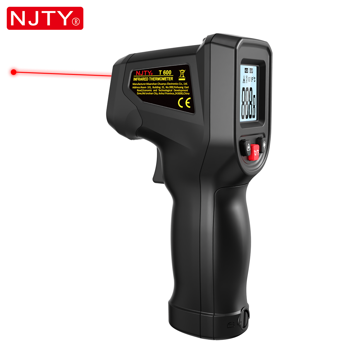 NJTY T600 Infrarot-Thermometer – Industrial Infrared Laser Bewertung und Preis