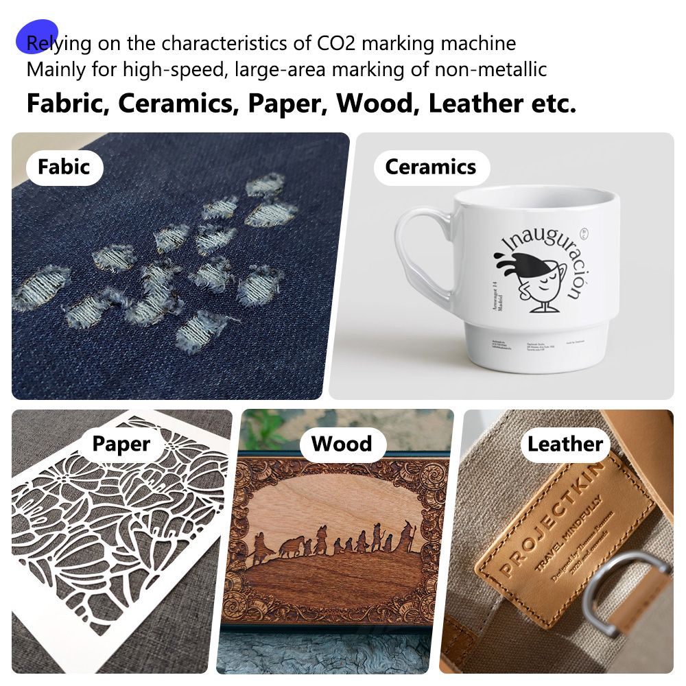 Vielseitige fliegende CO2-Lase – Industrial Laser Printing Bewertung und Preis