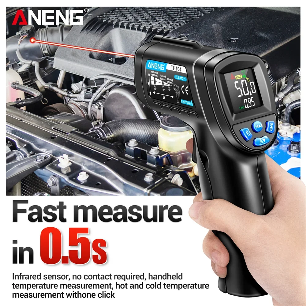 Infrarot-Thermometer Industrie – Industrial Laser Temperature Gun Bewertung und Preis