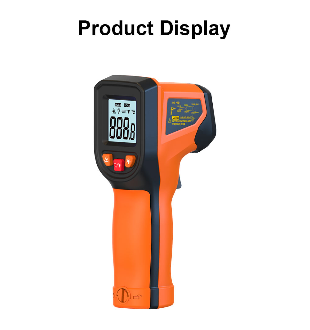 T600 T600A Digitales Infrarot- – Industrial Laser Temperature Gun Bewertung und Preis