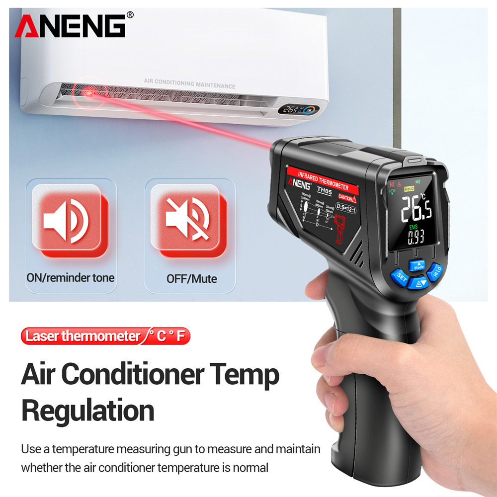 ANENG TH05 Infrarot-Thermomete – Industrial Laser Temperature Gun Bewertung und Preis