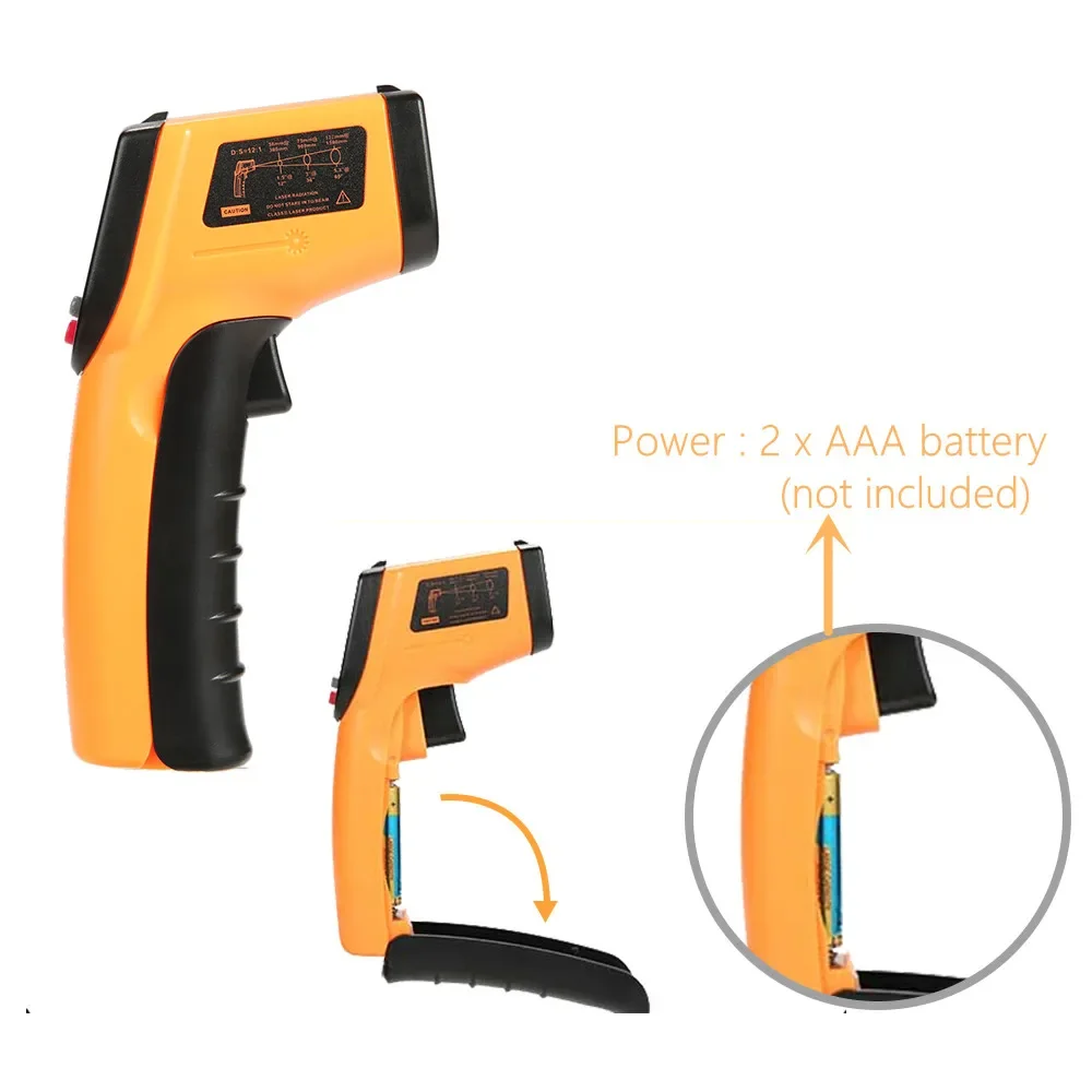 Tragbares Infrarot-Thermometer – Industrial Laser Temperature Gun Bewertung und Preis
